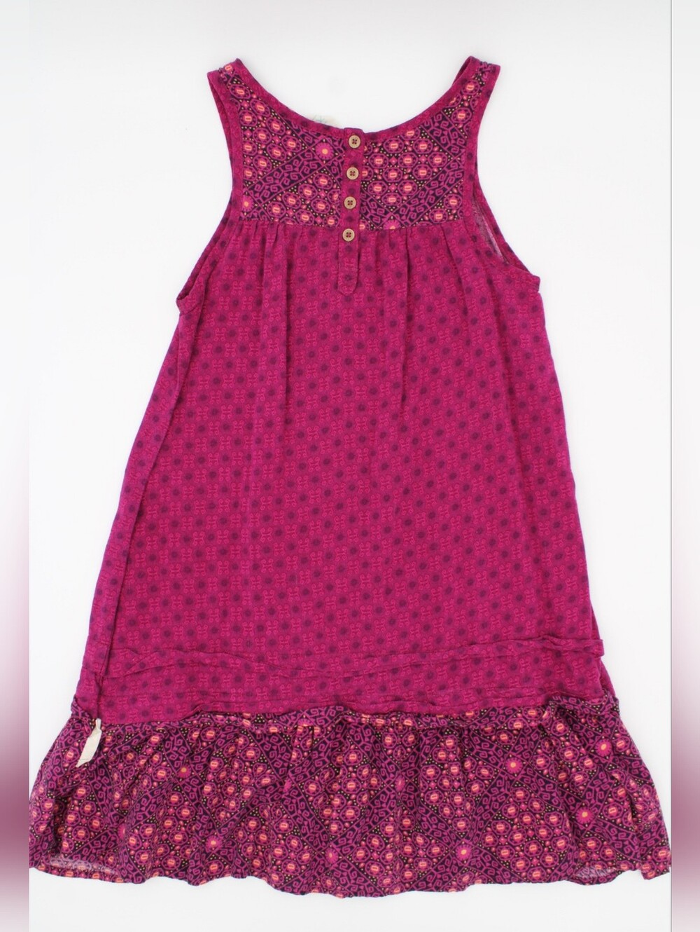 Roxy Girls Purple Boho Sleeveless Dress Size 10